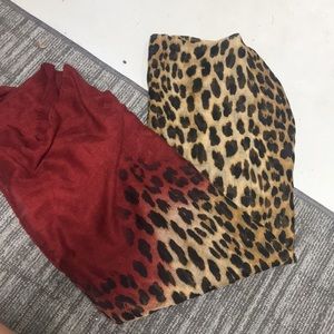 Leopard scarf *BUNDLE ALL 3 SCARVES FOR $12*